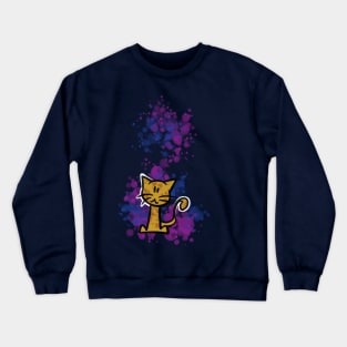 Cat Crewneck Sweatshirt